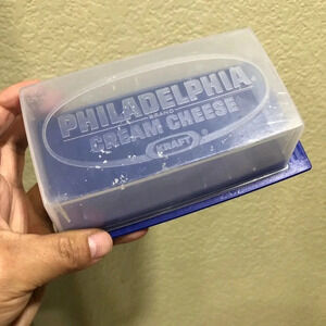 VTG PHILADELPHIA CREAM CHEESES PLASTIC HOLDER